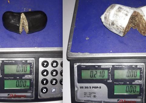 Jovem é flagrado tentando entrar no Ipat com drogas escondidas nas partes íntimas