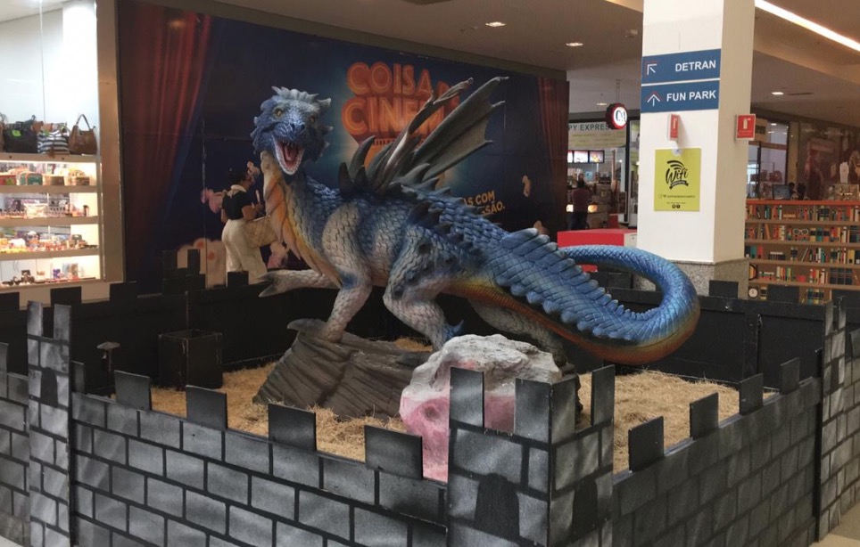 Exposição Internacional Os Dragões Mágicos do Reino Encantado já está em Manaus