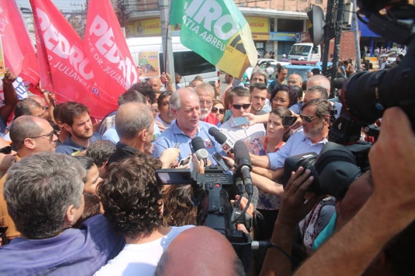 Segundo Ciro Gomes, ‘Brasil está obrigado a escolher entre o coisa ruim e o PT’