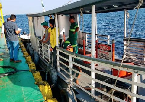 ANP fiscaliza flutuantes revendedores de combustíveis no Amazonas