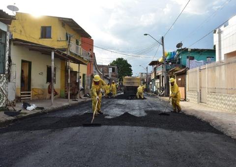 Obras do governo do Amazonas em Manaus vão além das vias principais