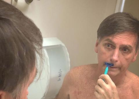 Bolsonaro posta foto e diz: ‘Me preparando para voltar à ativa’
