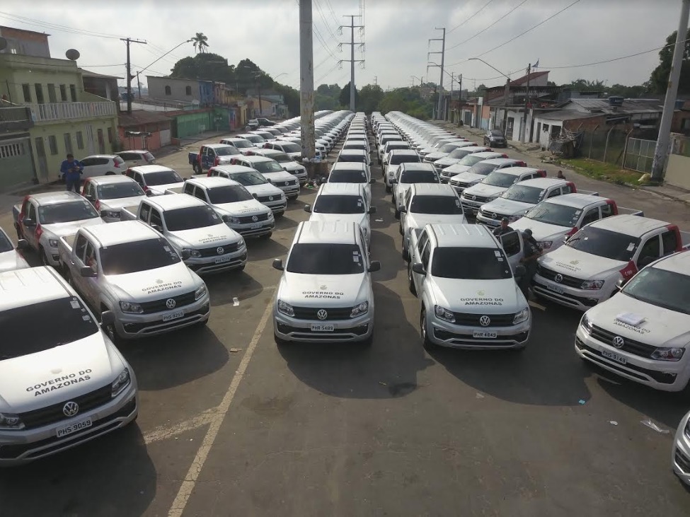 SSP entrega 200 novas viaturas para policiamento no Amazonas