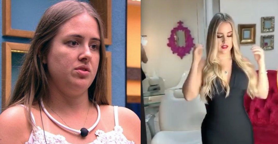 Ex-BBB Patrícia mostra cintura de pilão e bumbum na nuca após 3 plásticas