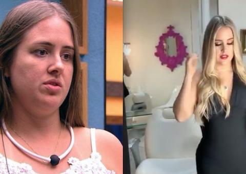Ex-BBB Patrícia mostra cintura de pilão e bumbum na nuca após 3 plásticas