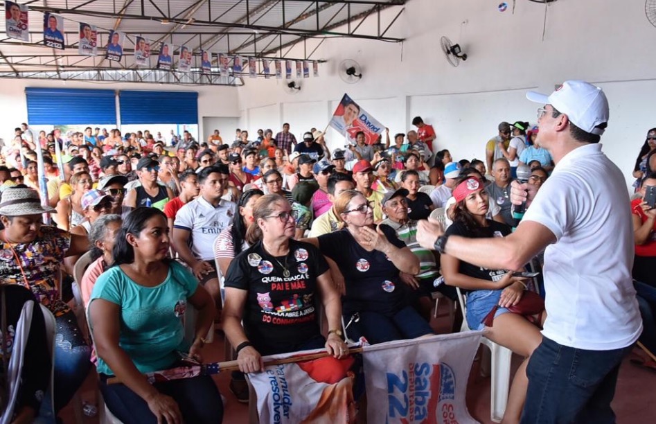 David Almeida prega resistência em sua campanha para chegar ao segundo turno