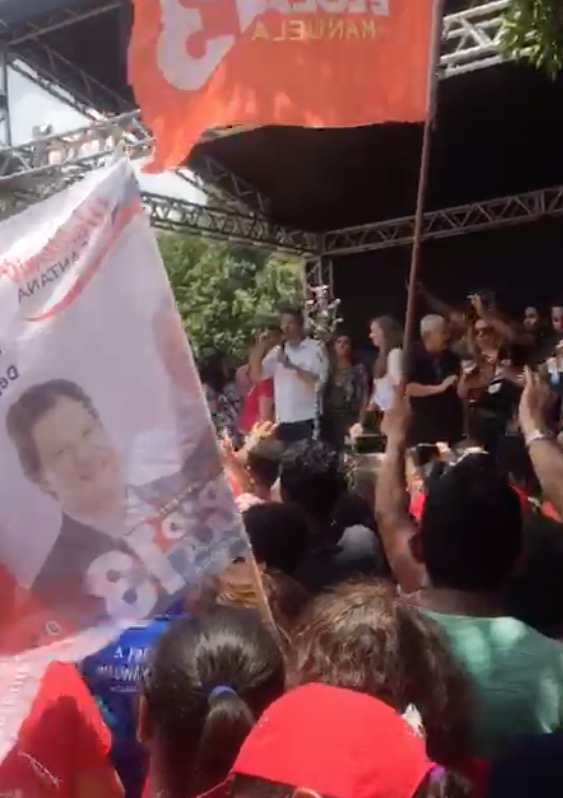 Em Manaus, Haddad critica fala de Bolsonaro sobre não respeitar resultado das urnas