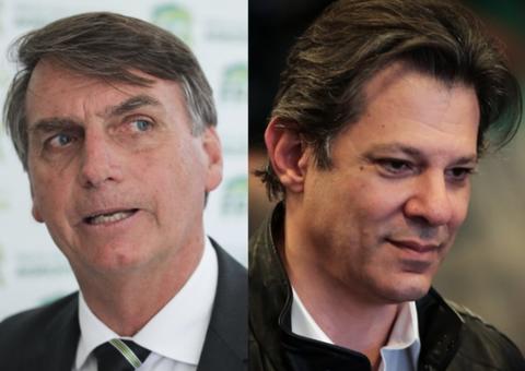 Pesquisa CNT/MDA: Bolsonaro e Haddad registram empate técnico pela primeira vez