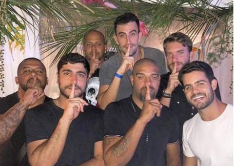 Ex-marido de Anitta, Thiago Magalhães curte farra ao lado de Adriano Imperador 