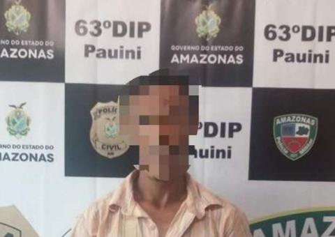 Agricultor é preso suspeito de estuprar enteadas menores de idade no Amazonas