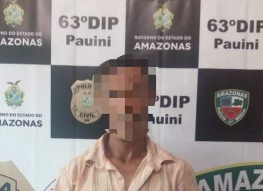 Agricultor é preso suspeito de estuprar enteadas menores de idade no Amazonas