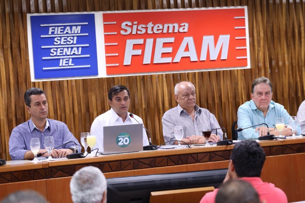 Wilson Lima propõe diálogo e transparência a empresários 