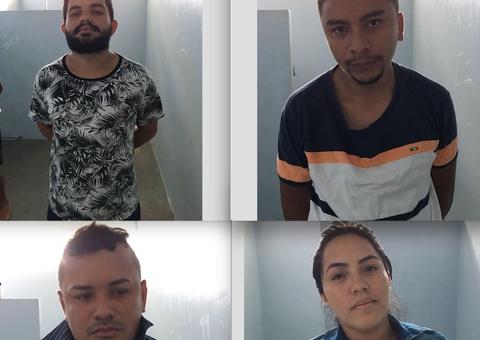 Grupo suspeito de cometer diversos assaltos a residências é preso em Manaus 