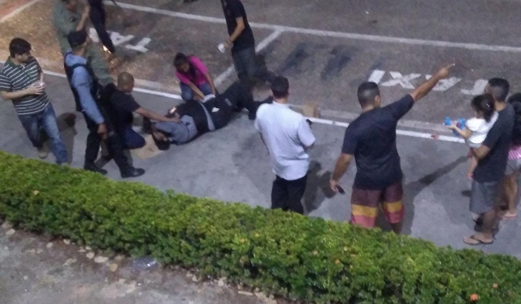 Segurança é baleado durante tentativa de assalto a shopping de Manaus