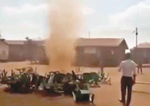 ‘Vento do demônio’ em igreja causa pânico entre fiéis