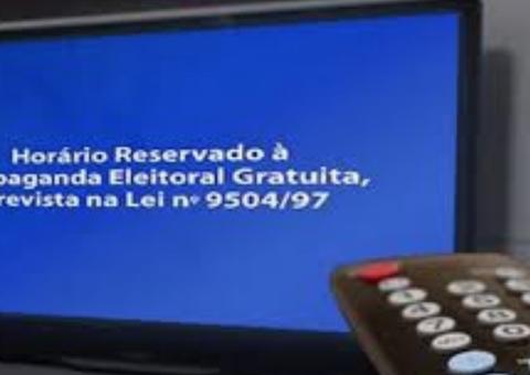 Termina amanhã a propaganda eleitoral gratuita no rádio e TV
