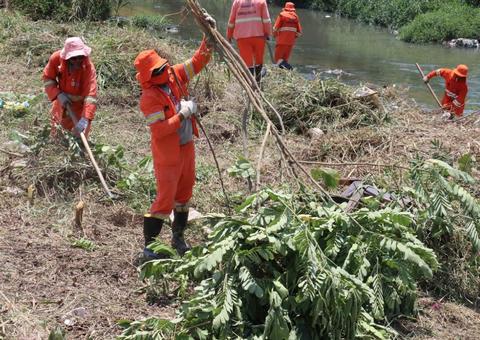 Ação de limpeza da prefeitura vai percorrer igarapé do Mindu