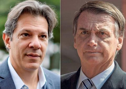 Haddad agrada os pobres e Bolsonaro os ricos, indica Ibope