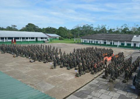 Mais de 4,3 mil militares são enviados ao Amazonas para Eleições 2018