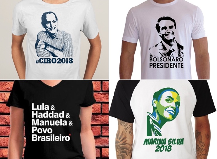 Vestir camisas com referência a candidatos está liberada na eleição, decide TRE