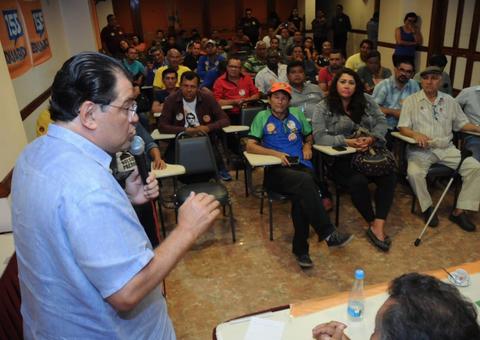 Lideranças sindicais oficializam apoio a Eduardo Braga