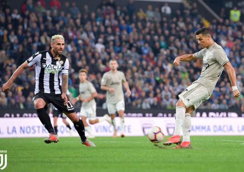 Juventus vence com gol de Cristiano Ronaldo