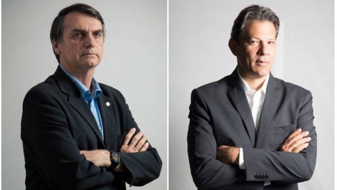 Após campanha radicalizada, Bolsonaro e Haddad lideram a disputa