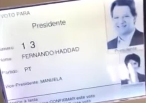 Vídeo de urna completando número de candidato é falsa, diz TRE-MG