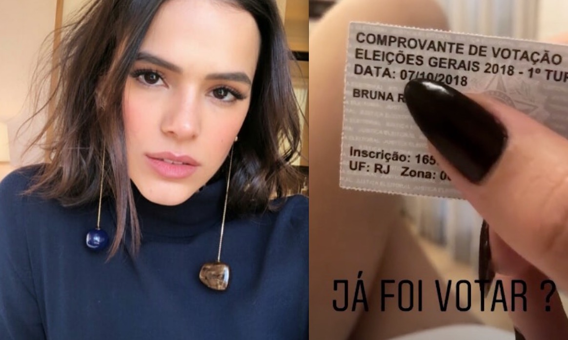  Em Paris, Bruna Marquezine vai às urnas votar e manda recado sobre Bolsonaro