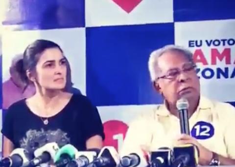 Amazonino vai de  Bolsonaro no 2º turno