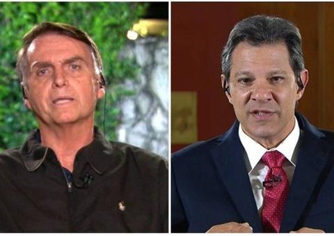 Bolsonaro e Haddad dizem que vão governar respeitando a Constituição
