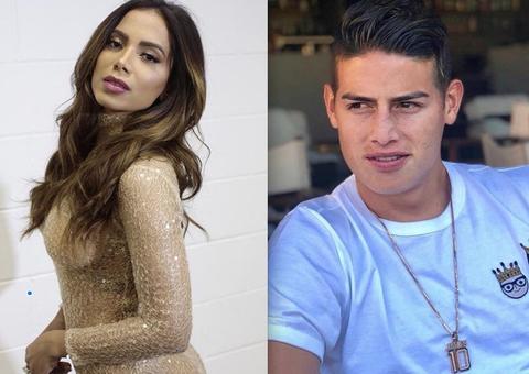 Anitta deixa de seguir ex-marido e investe pesado em James Rodriguez