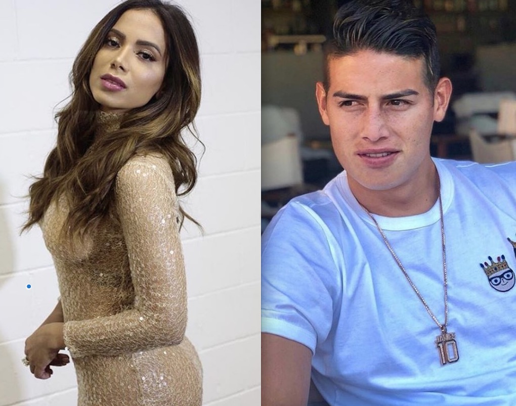 Anitta deixa de seguir ex-marido e investe pesado em James Rodriguez