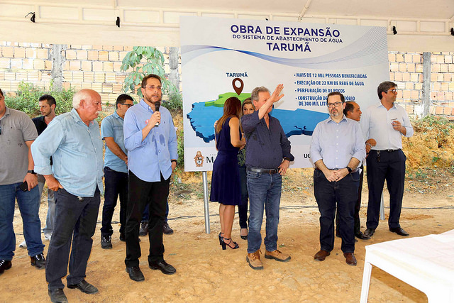 Prefeitura e Manaus Ambiental iniciam serviço para expansão da rede de água no Tarumã   