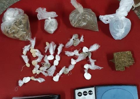 Trio é preso com cocaína, oxi e maconha em Manaus 
