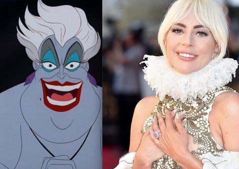 Lady Gaga estaria sendo cotada para viver vilã Ursula em live-action da Pequena Sereia