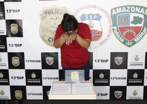 Mulher é presa por estelionato após venda ilegal de terreno em Manaus