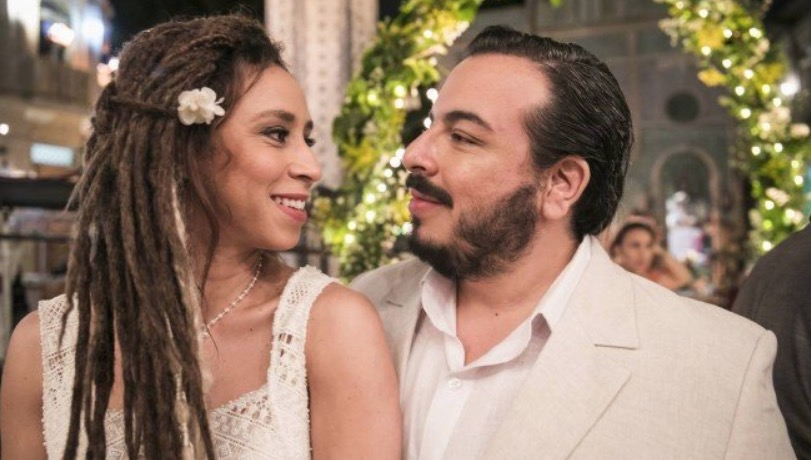 ‘Segundo sol’: casamento de Clóvis e Gorete é marcado por muita confusão