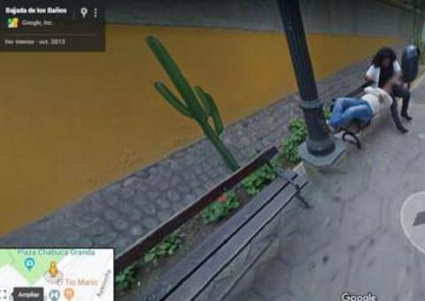    Homem descobre traição ao flagrar mulher com amante no Google Street View