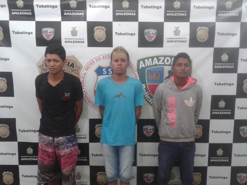 Três são presos suspeitos de participar de roubo à loja de eletrodomésticos no Amazonas