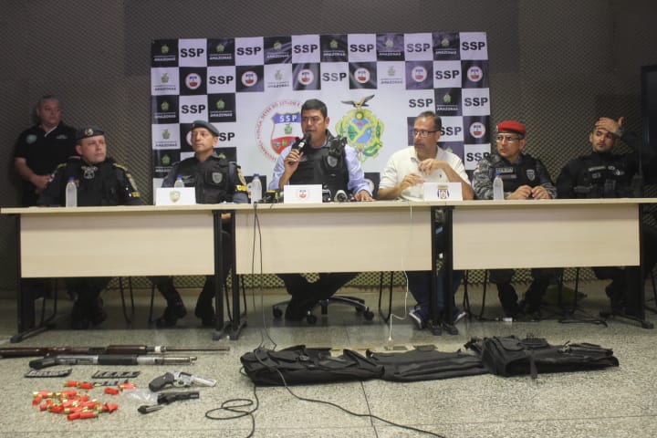 Polícia divulga nomes dos envolvidos em assalto à loteria em Manaus