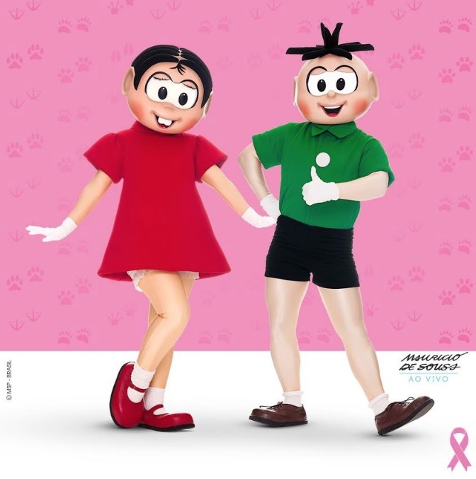 Shopping em Manaus promove encontro com Mônica e Cebolinha