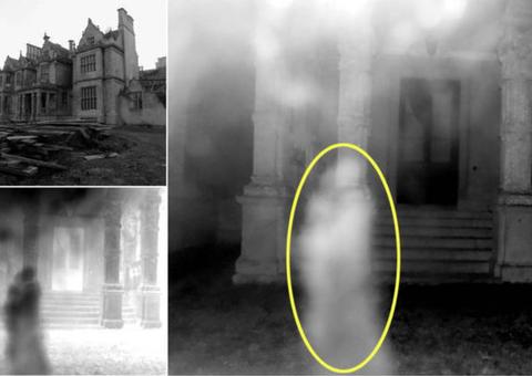 Casal de fantasmas apaixonados é flagrado em mansão assombrada