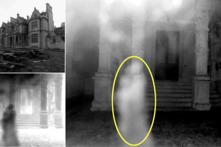 Casal de fantasmas apaixonados é flagrado em mansão assombrada