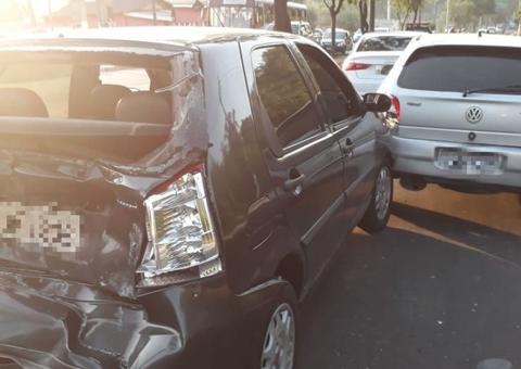 Acidente na av. Rodrigo Otávio deixa trânsito parado em principais avenidas de Manaus