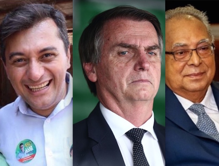 Bolsonaro dá carta branca e PSL decidirá se apoia Wilson ou Amazonino
