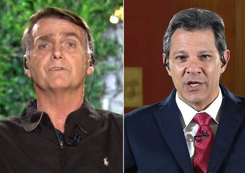 Bolsonaro ataca Haddad e petista rebate: 'tuitar e fazer live é fácil, deputado'