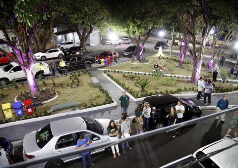 Prefeitura entrega praça Santos Dumont revitalizada 