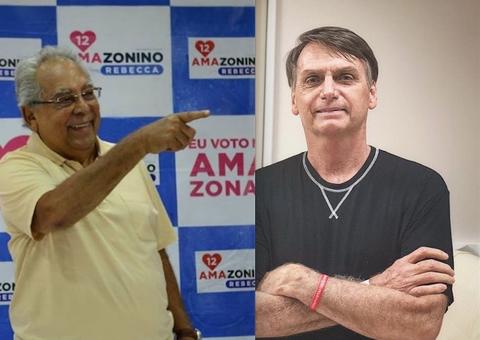 PSL de Bolsonaro deve apoiar Amazonino Mendes no segundo turno