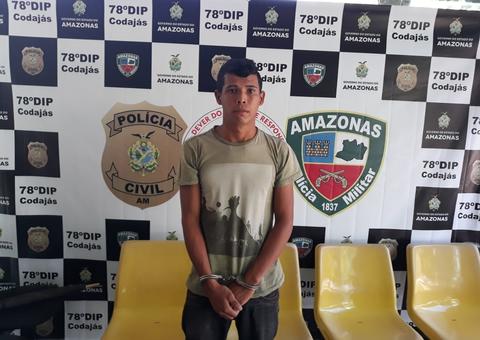 Suspeito de roubar flutuante é preso no Amazonas 